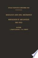 Rheology and Soil Mechanics / Rhéologie et Mécanique des Sols [E-Book] : Symposium Grenoble, April 1–8, 1964 / Symposium Grenoble, 1Er–8 Avril 1964 /