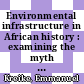 Environmental infrastructure in African history : examining the myth of natural resource management in Namibia [E-Book] /