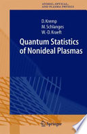 Quantum Statistics of Nonideal Plasmas [E-Book] /