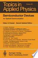 Semiconductor Devices for Optical Communication [E-Book] /