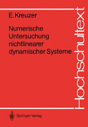 Numerische Untersuchung nichtlinearer dynamischer Systeme /