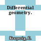 Differential geometry.