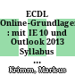ECDL Online-Grundlagen : mit IE 10 und Outlook 2013 Syllabus 1.0 [E-Book] /