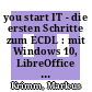 you start IT - die ersten Schritte zum ECDL : mit Windows 10, LibreOffice 5, Edge 1 Lern- und Arbeitsheft mit Onlinetest [E-Book] /