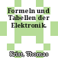 Formeln und Tabellen der Elektronik.
