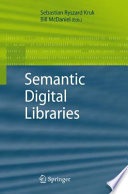 Semantic Digital Libraries [E-Book] /