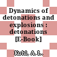 Dynamics of detonations and explosions : detonations [E-Book] /