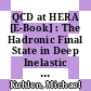 QCD at HERA [E-Book] : The Hadronic Final State in Deep Inelastic Scattering /