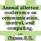 Annual allerton conference on communication, control, and computing. 25: proceedings. vol 2 : Monticello, IL, 30.09.87-02.10.87.