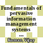 Fundamentals of pervasive information management systems / [E-Book]