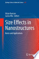 Size Effects in Nanostructures [E-Book] : Basics and Applications /