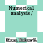Numerical analysis /