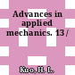 Advances in applied mechanics. 13 /