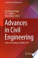 Advances in Civil Engineering [E-Book] : Select Proceedings of ARICE 2019 /