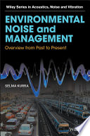 Environmental noise and management : overview from past to present [E-Book] /