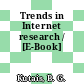 Trends in Internet research / [E-Book]