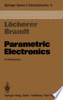 Parametric Electronics [E-Book] : An Introduction /