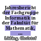Jahresbericht der Fachgruppe Informatik in der Fakultät für Mathematik, Informatik und Naturwissenschaften der RWTH Aachen. 1998 /