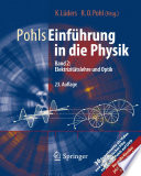 Pohls Einführung in die Physik [E-Book] : Band 2: Elektrizitätslehre und Optik /