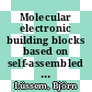 Molecular electronic building blocks based on self-assembled monolayers /