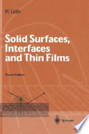 Solid surfaces, interfaces and thin films : with 13 tables /