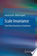 Scale Invariance [E-Book] : From Phase Transitions to Turbulence /