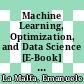 Machine Learning, Optimization, and Data Science [E-Book] : 9th International Conference, LOD 2023, Grasmere, UK, September 22-26, 2023, Revised Selected Papers, Part I /