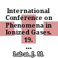 International Conference on Phenomena in Ionized Gases. 19. Contributed papers 3 Wednesday 12th July 1989 : Beograd, 10th - 14th July 1989 /