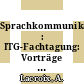 Sprachkommunikation : ITG-Fachtagung: Vorträge : Frankfurt, 17.09.96-18.09.96.
