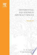Differential equations in abstract spaces [E-Book] /