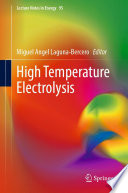 High temperature electrolysis [E-Book] /