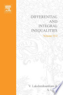 Differential and integral inequalities [E-Book] : theory and applications. Volume I, Ordinary differential equations /