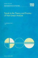 Trends in the theory and practice of non-linear analysis [E-Book] : proceedings of the VIth International Conference on Trends in the Theory and Practice of Non-Linear Analysis held at the University of Texas at Arlington, June 18-22, 1984 /