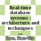 Real-time database systems : architecture and techniques [E-Book] /