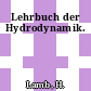Lehrbuch der Hydrodynamik.