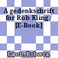 A gedenkschrift for Rob Kling / [E-Book]