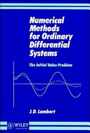 Numerical methods for ordinary differential systems: the initial value problem.