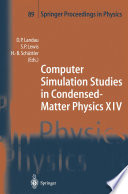 Computer Simulation Studies in Condensed-Matter Physics XIV [E-Book] : Proceedings of the Fourteenth Workshop, Athens, GA, USA, February 19–24, 2001 /