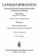 Elektroschwache Wechselwirkungen : experimentelle Ergebnisse und theoretische Grundlagen /
