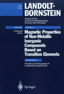 Magnetic properties of non-metallic inorganic compounds based on transition elements. Subvol. B1. Pnictides and chalcogenides II (lanthanide monopnictides) /