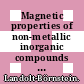 Magnetic properties of non-metallic inorganic compounds based on transition elements. Subvol. B4, Pt. alpha. Pnictides and chalcogenides II (ternary lanthanide pnictides) 1:1:1 and 1:1:2 type compounds /