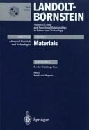Materials. Subvol. A, Pt. 1. Powder metallurgy data Metals and magnets /