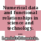 Numerical data and functional relationships in science and technology. Group 8. New series Advanced materials and technologies /