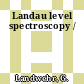 Landau level spectroscopy /