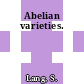 Abelian varieties.