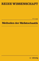 Methoden der Messstochastik.