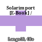 Solarimport [E-Book] /