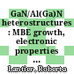 GaN/Al(Ga)N heterostructures : MBE growth, electronic properties and polarization fields [E-Book] /