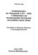 Katalogsituation der Altbestände (1501 - 1850) in Bibliotheken der Bundesrepublik Deutschland einschliesslich Berlin (West)