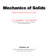 Mechanics of solids: an introduction /